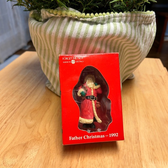 Vintage Christmas Ornament  Forget Me No - Picture 2 of 7